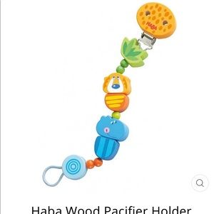 Haba wooden pacifier clip